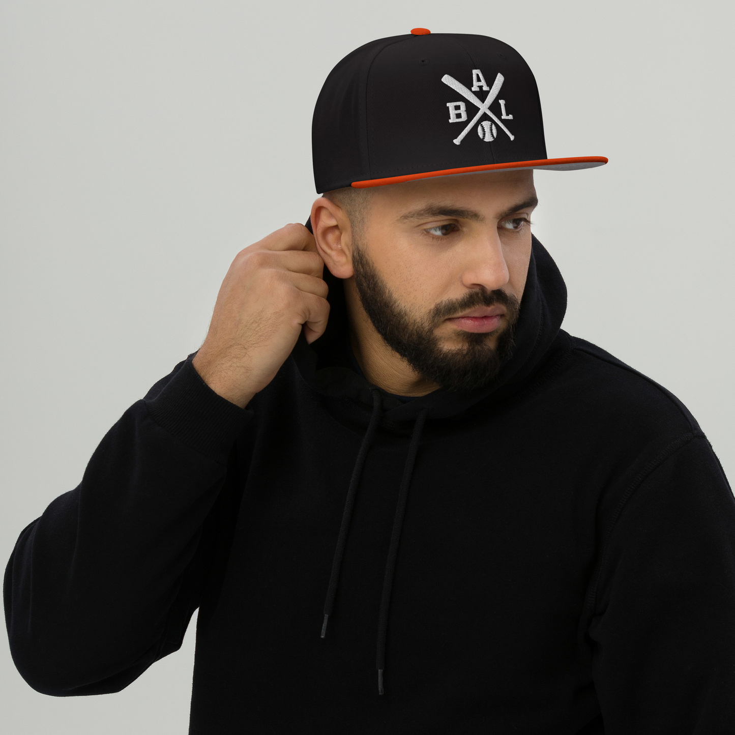 Baltimore Baseball Snapback Cap Retro BAL Baseball Bats Hat