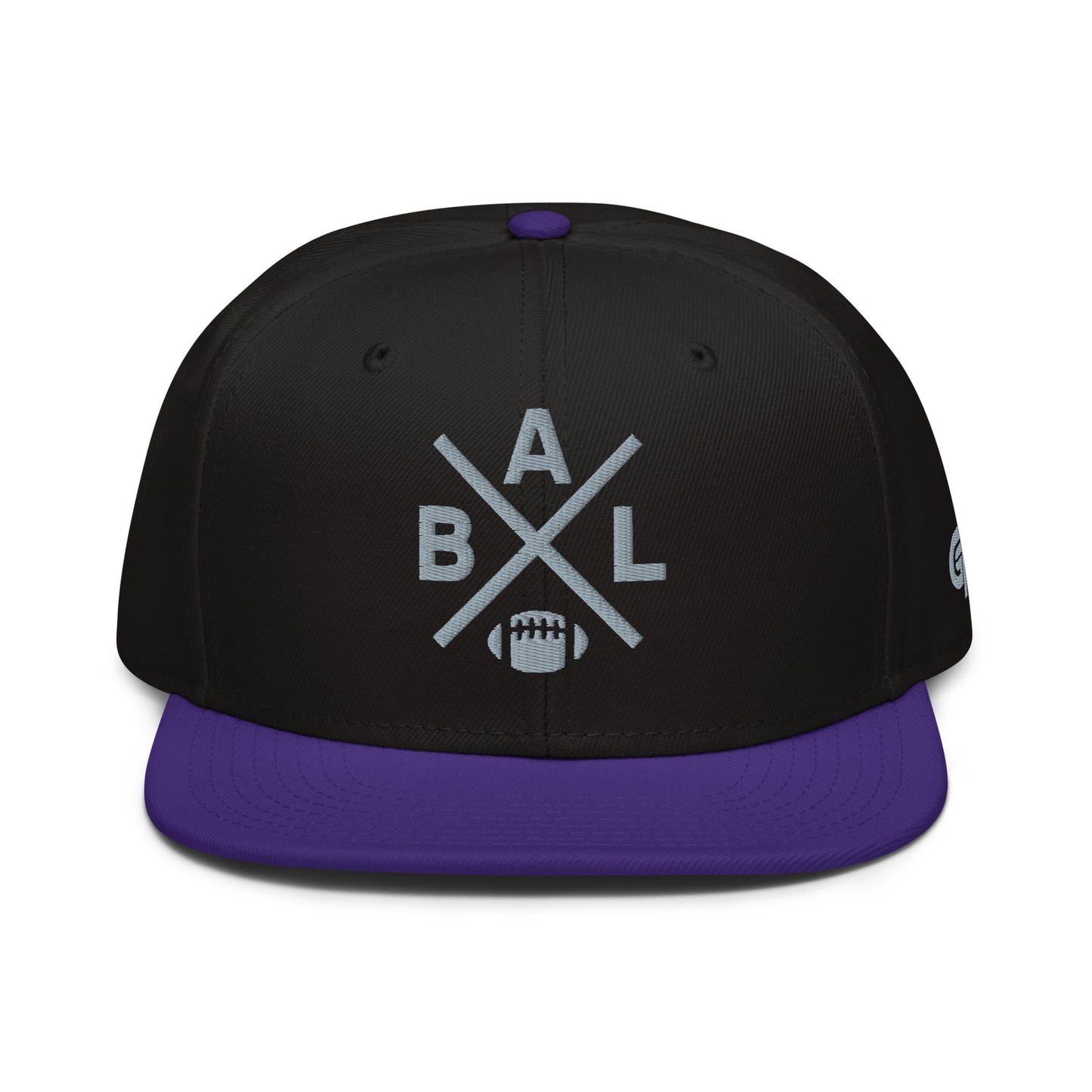 Baltimore Football Snapback Cap Retro BAL Football Cross Hat