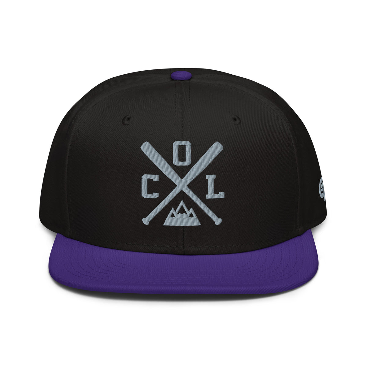 Colorado Baseball Snapback Cap Retro COL Baseball Bats Hat