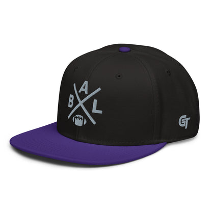 Baltimore Football Snapback Cap Retro BAL Football Cross Hat