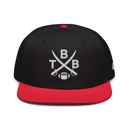 Tampa Bay Football Snapback Cap Retro TBB Football Cross Hat