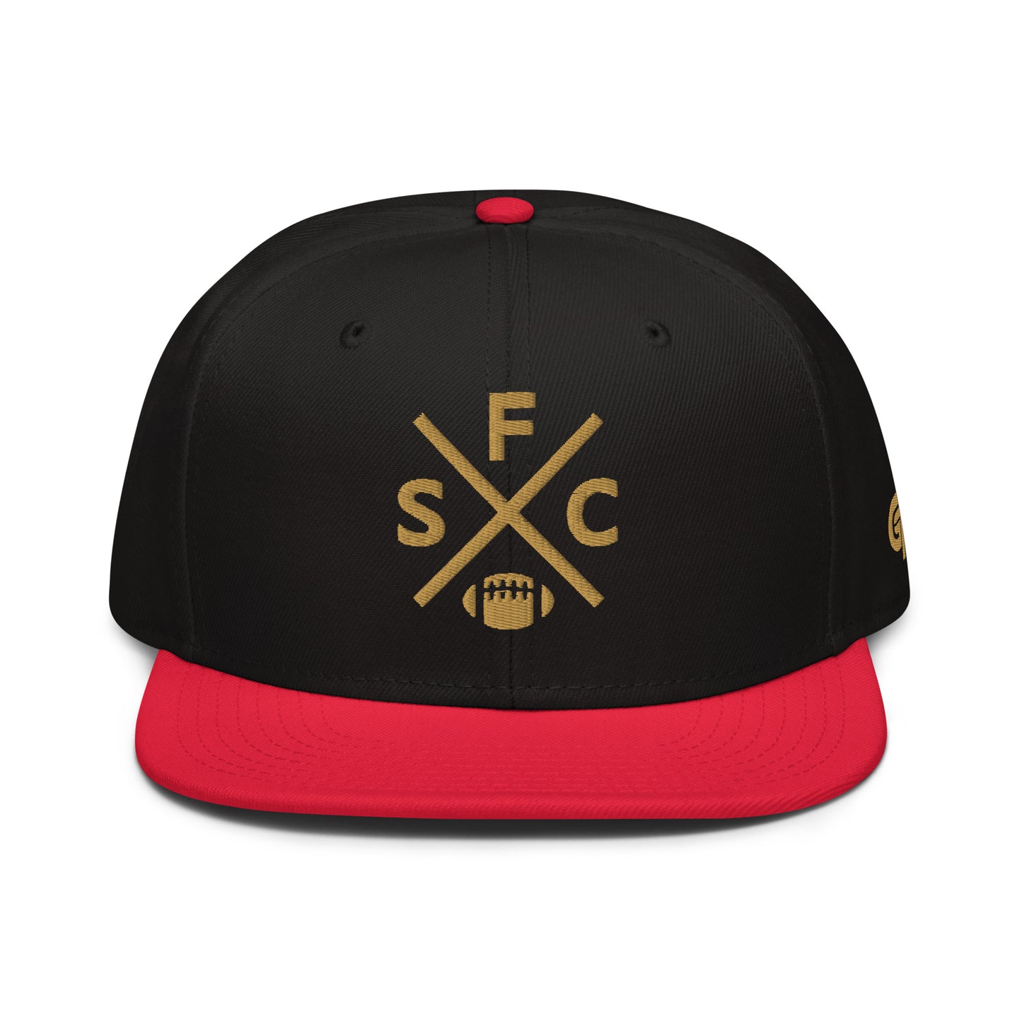San Francisco Football Snapback Cap Retro SFC Football Cross Hat