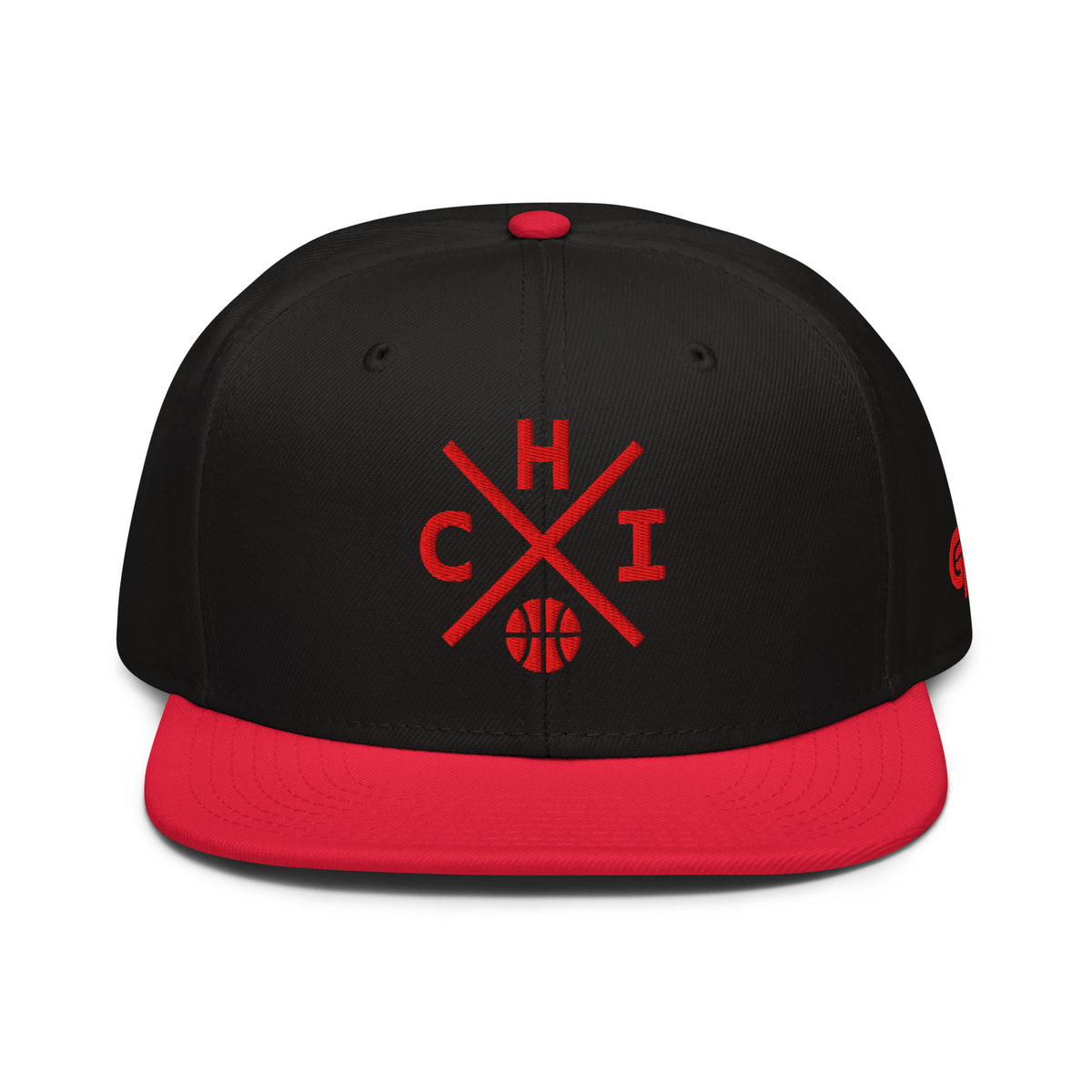 Chicago Basketball Snapback Cap Retro CHI Basketball Cross Hat