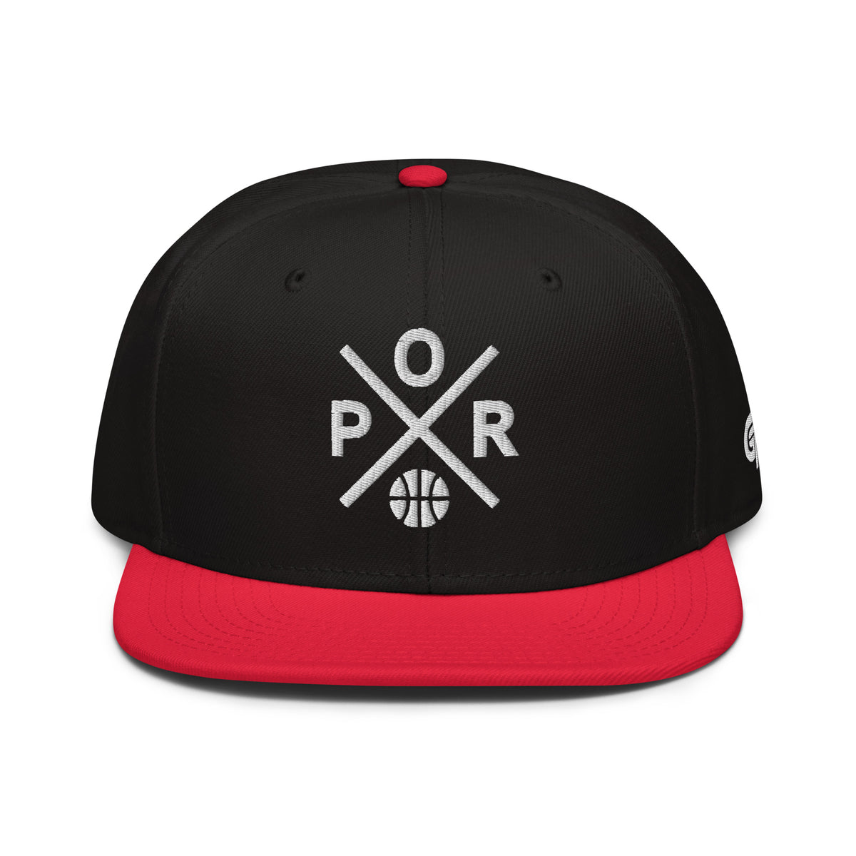 Portland Basketball Snapback Cap Retro POR Basketball Cross Hat