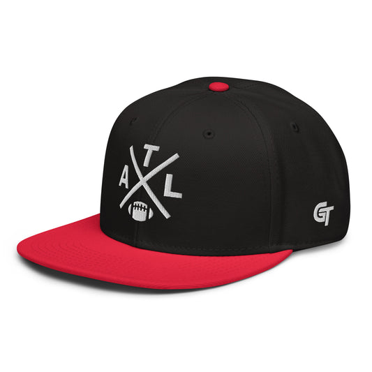 Atlanta Football Snapback Cap Retro ATL Football Cross Hat