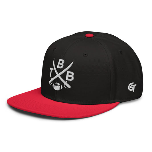 Tampa Bay Football Snapback Cap Retro TBB Football Cross Hat