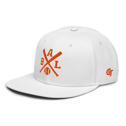 Baltimore Baseball Snapback Cap Retro BAL Baseball Bats Hat