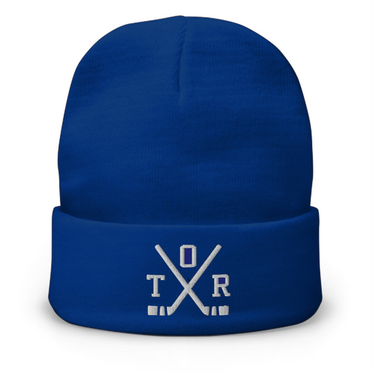 Toronto Hockey Sticks Retro TOR Winter Beanie Cap Hat