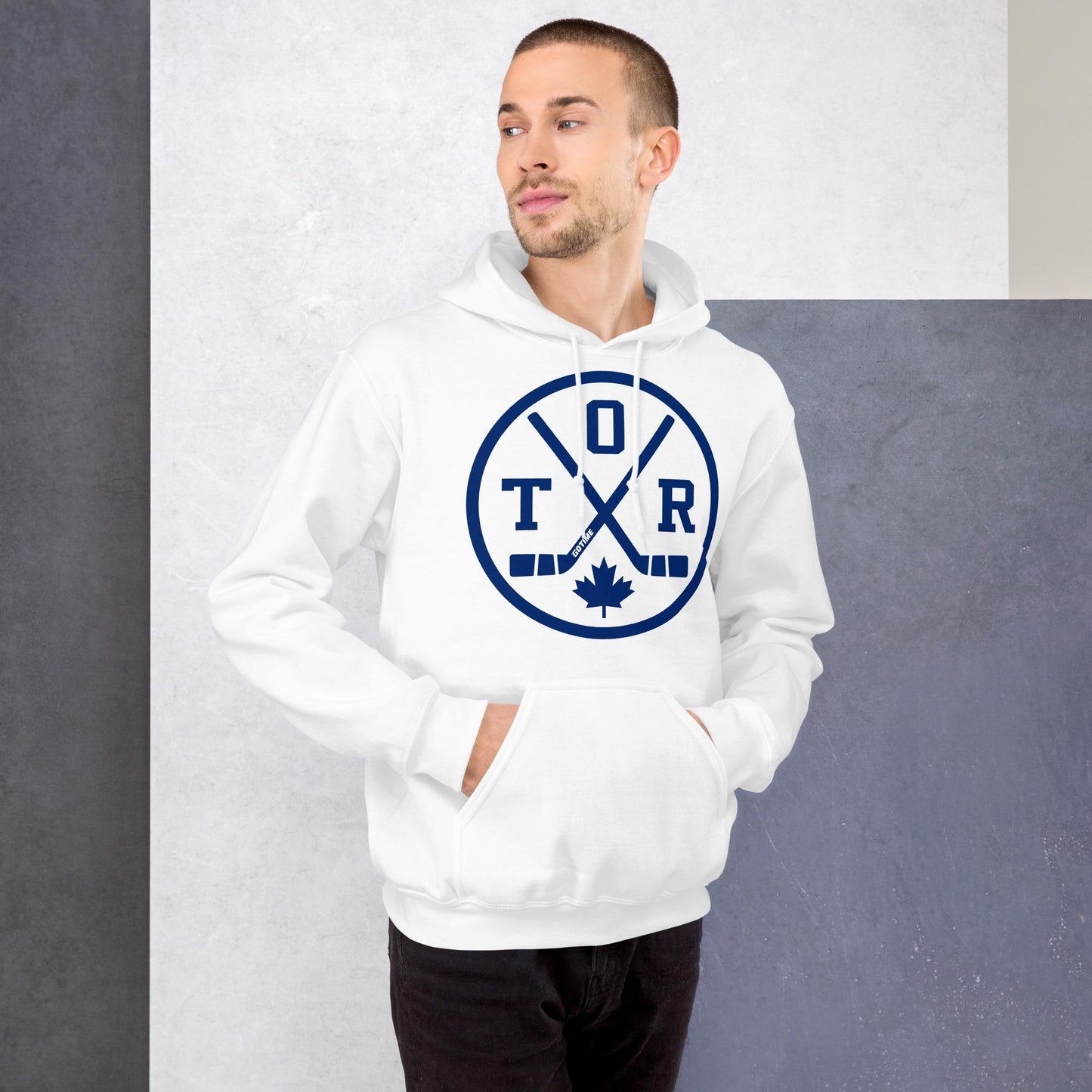 Retro Toronto Hockey Emblem Vintage TOR Sweatshirt Pullover Hoodie